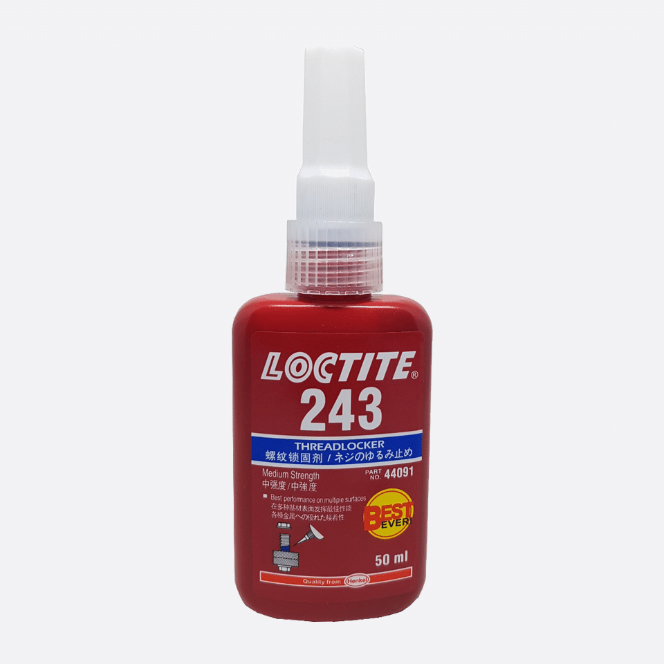 Loctite 243 Genuine Medium Strength Oil Tolerant Threadlocker - 50 ml -  Loyal Parts