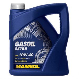 Mannol Gasoil Extra SAE 10W-40 Engine Oil - 4Ltrs Semi-synthetic
